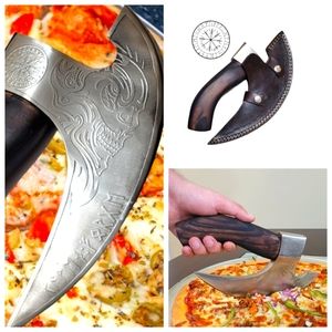Pizza cutter Viking Style